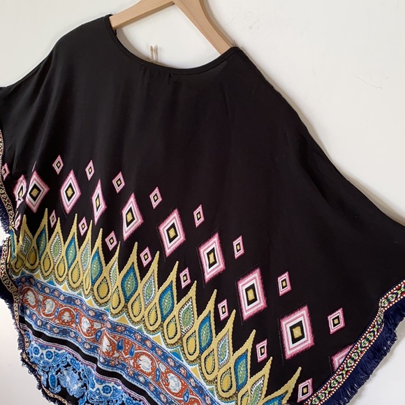 City Mode Aztec printed kimono, NWT, Size M - Picture 6 of 9